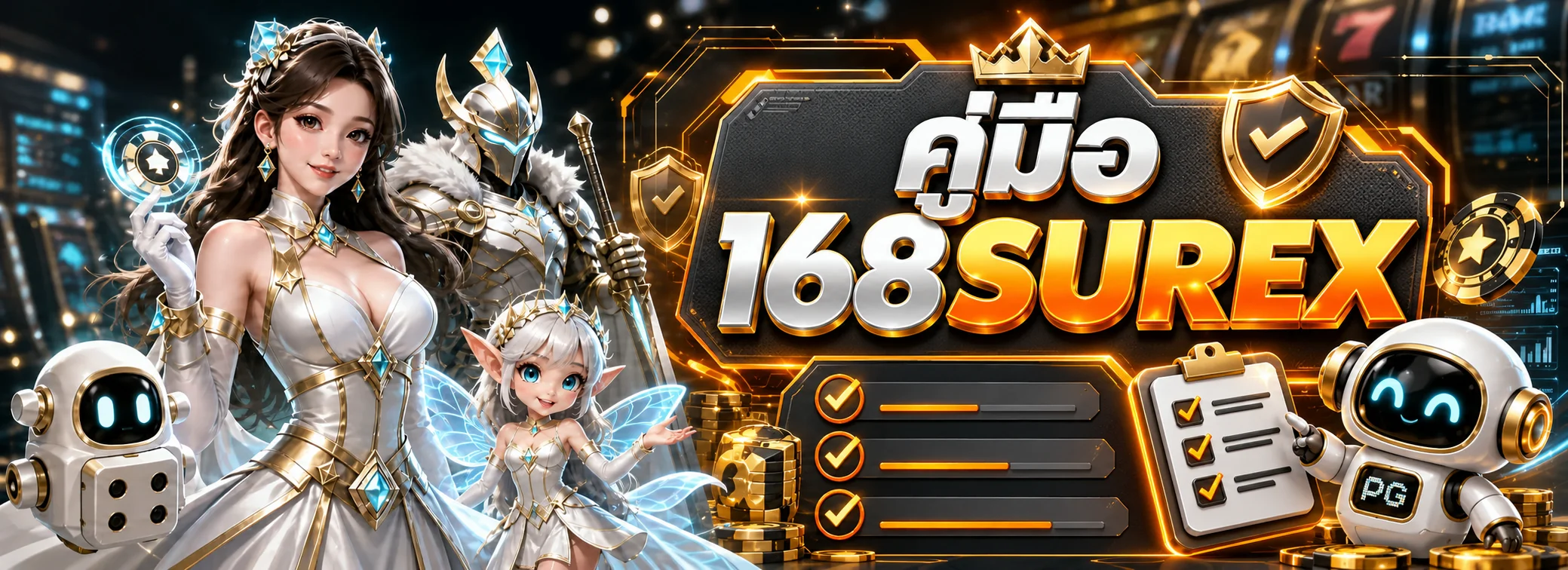 คู่มือ 168SUREX ตรวจทางเข้า โปรโมชั่น และตั้งงบ